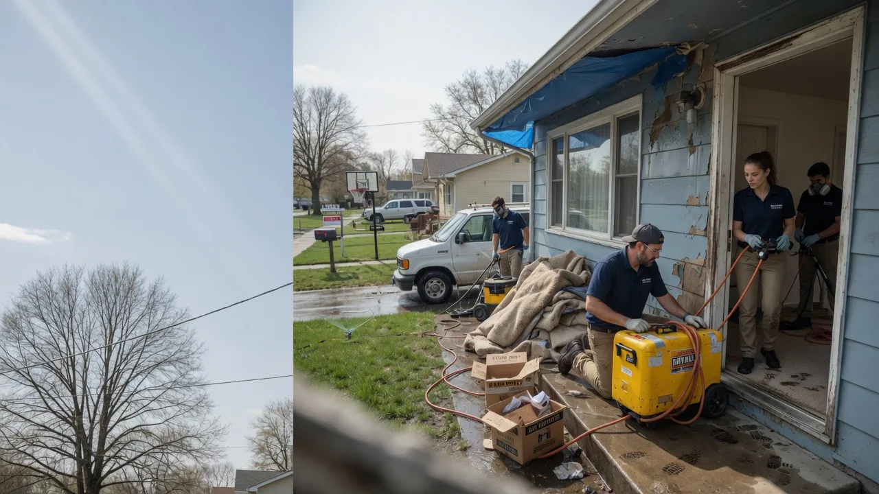 Basement Flood Cleanup in Kimper, KY near me